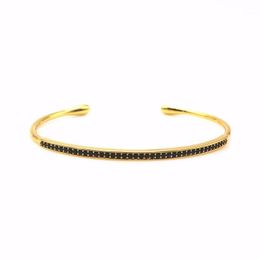 MR.JEWELRY Men Gold Color Fashion Bracelets & Bangles For Women Stainless Steel Jewelry Femme Knot Bangle Gift