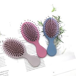 Hair Scalp Massage Comb Hairbrush Bristle Nylon Women Wet Curly Detangle Brush for Salon Hairdressing Styling Tools Detangling Paddle