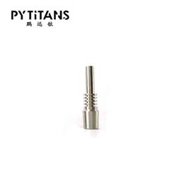 Smoking Accessories 10mm Titanium Nail Pipes GR2 Domeless Tip For Silicone Nectar NC Kit