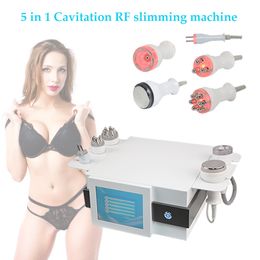 5 in 1 cavitation therapy bio rf slimming machine fat burning slim vacuum lose weight machines body shaping device