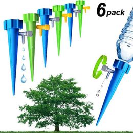 6/12/18 pcs Automatic Watering Kits Garden Supplies Irrigation Adjustable Stakes Device System Houseplant Spikes Plant Flower 210610