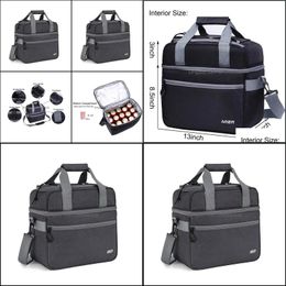 Sports & Outdoors Double Compartment Cooler Bag Large Insated Bag, 21 Can Outdoor Bags Drop Delivery 2021 6Fwcu