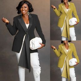 Plus Size Women Office Blazer Suits Newest 2022 Runway Designer Slim Fitting Textured Jacket Coat One Piece
