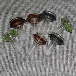 Smoking 14mm 18mm Male Colourful Bong Bowl MOQ 2PCS Glass Smoking Bowls Ash Catchers for Water Pipe Dab Rig Bubbler