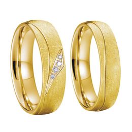 Wedding Rings Couple For Men And Women Lover's Alliance Male Female Wholesale Saudi Arabia Golden Ring Price