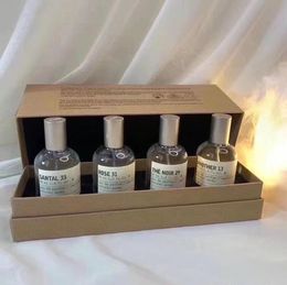 TOP QUALITY Brand Package Unisex Perfume Women Men Natural Taste Wood Flavour Female Parfum Fragrances 4X30Ml (13-29-31-33)