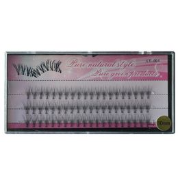 lash cluster individual eyelashes grafting eye Lashes 8/9/10/11/12/13/14/15mm 0.07mm 60 clusters flare eyelash makeup mink faux cils 20 boxes a lot eyes care