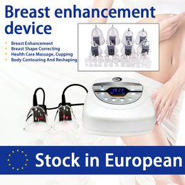 Eu Us Tax Included Newest Vacuum Cupping Therapy Face Massage Body Shaping Lymph Drainage Breast Buttocks Lifting Enhancement Beauty Machine
