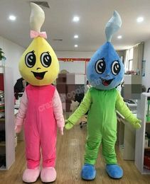 Halloween Water Drop Mascot Costume High Quality Customize Cartoon Anime theme character Unisex Adults Outfit Christmas Carnival fancy dress