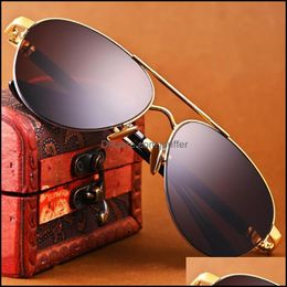 Sunglasses Fashion Aessories Handmade Natural Crystal Stone Mirror Frameless Men Women Eye-Caring Sun Protective Glasses Eyewear Eyeglasses
