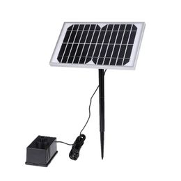 Solar Water Pump Standing Floating Submersible Fountain For Pond Pool Aquarium Fountains Spout Garden Patio Decorations