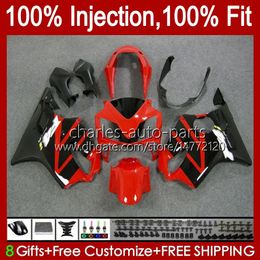 Body Injection Mould For HONDA CBR 600F4 600CC 600 F4 FS CC 1999-2000 Bodywork 54No.34 factory red 100% Fit CBR600FS CBR600F4 1999 2000 CBR600 F4 99 00 OEM Fairings Kit blk