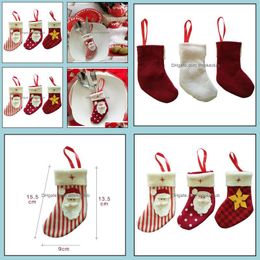 Festive Party Supplies Home & Garden Chuangda Stockings Knife And Fork Bag Tree Pendant Christmas Decorations 004 Drop Delivery 2021 Osikh