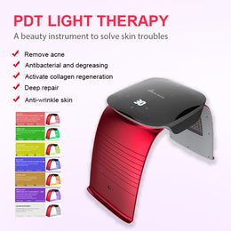 Mini 7 Colours Pdt Machine Led Light Therapy Skin Care Facial Whitening Wrinkle Removal Beauty Salon Equipment