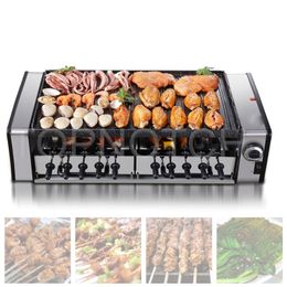 Electric Barbecues Outdoor Camping Traveling Smokeless Non Stick Tabletop Bbq Cooking Stove