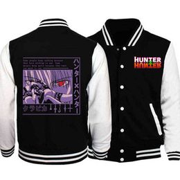 Hunter X Hunter Jacket Kurapika HxH Devil Eye Jacket Legion Cosplay Costume Sweatshirt Coat Any Size Tops Gift H1227