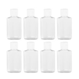 Storage Bottles & Jars 8pcs Hexagonal Clamshell Toner Subpackage Container 60ml