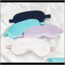 Women Imitated Silk Sleep Eye Mask Portable Travel Eyepatch Nap Eye Patch Rest Blindfold Eye Cover Sleeping Mask Night Eyeshade 10Pcs Gikll