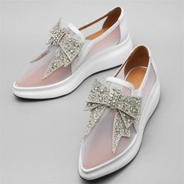 bling wedge sneakers