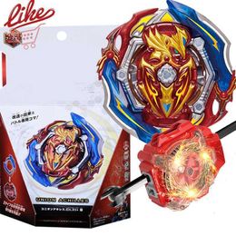 Laike B150-RED Union Achilles Cn.Xtend+ Retsu Spinning Top with Launcher Box Set Children Spinning Top Toys X0528