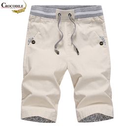 C brand Summer linen Cotton Shorts Men Fashion Brand Boardshorts Breathable Cool Short Masculino Man Casual 210629