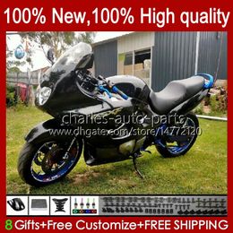 KATANA For SUZUKI 600CC GSXF600 GSXF-750 GSXF 600 750 CC 98 99 00 01 02 Body Gloss Black 29No.134 750CC GSX600F GSXF750 GSXF-600 GSX750F 1998 1999 2000 2001 2002 Fairing