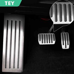 TEY Car Pedal Pads Covers 3 Y 2021 Accessories Aluminum alloy Accelerator Brake Rest For Model Three