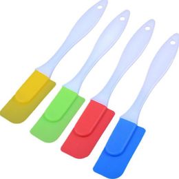 2021 Silicone Spatula Baking Scraper Cream Butter Spatula Cooking Cake Brushes Kitchen Utensi Pastry Tool 5colors
