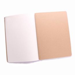 2021 Custom logo Kraft paper notebook A4 A5 B5 Student Exercise book diary notes pocketbook school study supplies