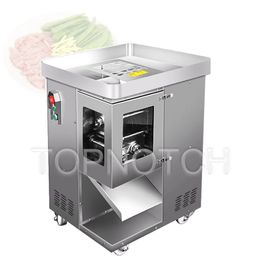 Stainless Steel Electric Meat Vegetable Cutting Grinder Machine Automatic Slicer For flesh Block Cutter