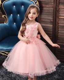 Vestido Rosa Viejo De Las Niñas Oferta Online | DHgate.com