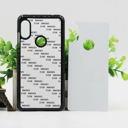 For Xiaomi Redmi Note 2/3/4/5A/6 Pro/7/8/9S/10 Case PC Plastic Hard 2D Sublimation Blank heat transfer Phone Cover