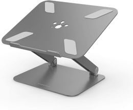L5 Adjustable Height with Multiple Angle Laptop Notebook Stand with Adjustable Riser Compatible with MacBook Pro/Air, Surface Laptop and More