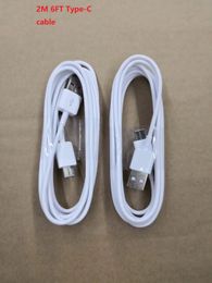 2M/6FT USB 3.1 Type-C Charger Cables Spring Data Sync fast Charging for Samsung S8 S9 EP-DG950CBE