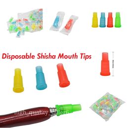 shisha hookah wholesale price NZ - Disposable Shisha Mouth Tips 20 Bag Wholesale Price Smoking Accessories 3.2 cm Finger Drop Hookah BAGS
