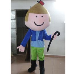 Halloween boy Mascot Costume Customization Cartoon Anime theme character Christmas Fancy Party Dress Carnival Unisex Adults Outfit