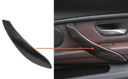 Carbon Fibre Doors Handle Outer Cover Replacement For BMW 3 F30 F31 4 F32 F33 Car Pattern Driver Side Door Handles Cover Auto Parts