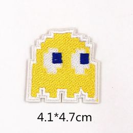 Ghost Patch Game Iron On Embroidered Patches Applique Sewing Fabric Repair Clothe Patch Stickers Garment DIY Accessories