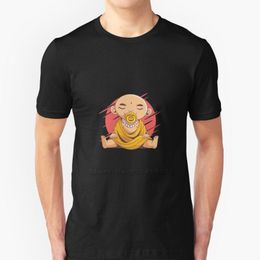 -Homens camisetas Buddha Buddha Homens T-shirt macio tops confortáveis ​​camiseta camiseta roupa dos desenhos animados meditating bonito meditar giftidea