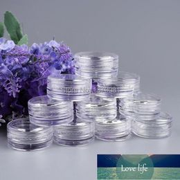 Packing Bottles Arrival 3g Empty eye shadow jar Clear Cream jaraccessories nail art Tins Mini sample Free