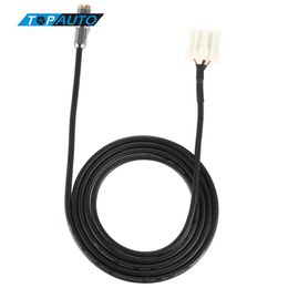 phone line adapter Canada - 3.5 mm Input Aux Cable Line Audio Adapter for Mazda 3 Mazda 6 M3 M6 Besturn B70 Car Phone Connector
