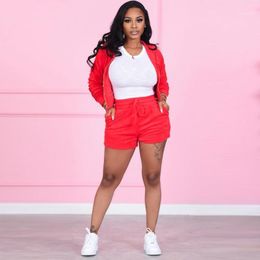 womens sweatshirt and shorts set