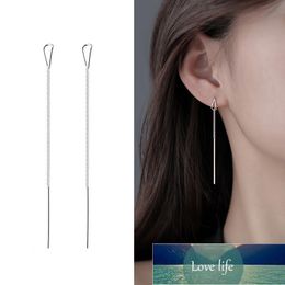 Long Thread Tassel Drop Earrings For Women New Silver Color Summer Earrings Korean Fashion Jewelry Dropshipping Factory price expert design Quality Latest Style