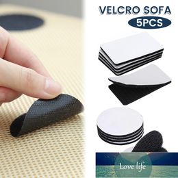 5Pair/set 60mm Self adhesive Fastener Dot Household antiskid sticker Hooks and Loops Sofa carpet fastener Velcros adhesive