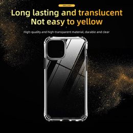 High Clear Transparent Acrylic phone cases For iPhone 11 12 mini pro max x xr xs cover 678 Plus tellphone case