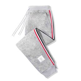 2021 Brand Pants Sweatpants Cargo Baggy Pant Men Clothing Techwear Joggers Korean Fashion Add Wool Autumn Winter Casual Trousers H1223