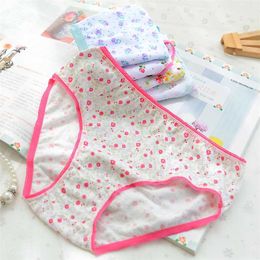 12Pcs/Lot Cotton Girls Kids Short Briefs Children Underwear Underpants Panties 2-12Years 211122