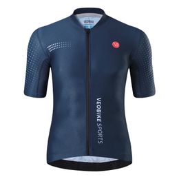 2024 Breathable Unisex Cycling Jersey Summer Anti-Pilling Eco-Friendly Bike Clothing Top Road Team Bicycle Clothes