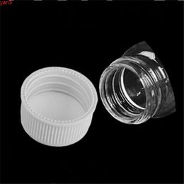 27x70x14mm 25ml Glass Bottles With Plastic Cap Transparent Small Empty Jars Cosmetic Containers 50pcshigh qty