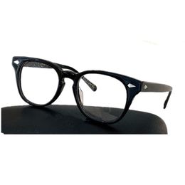quality retrovintage unisex glasses frame tumme plank fullrim 4921145 classical johhny depp style for prescription fullset case